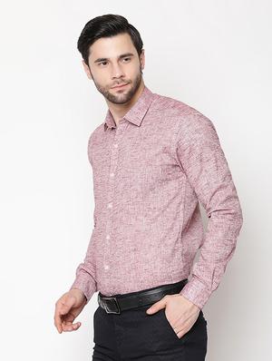 red self design formal shirt - 17073039 - Standard Image - 2