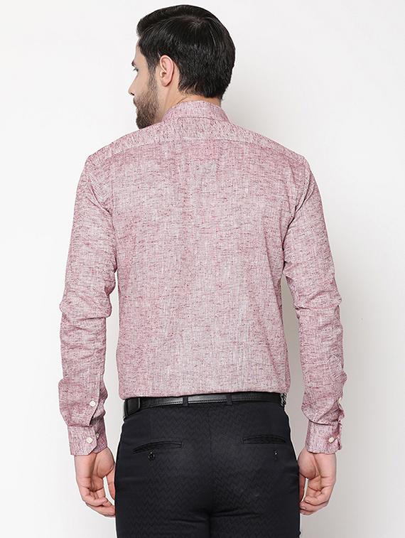red self design formal shirt - 17073039 - Zoom Image - 3