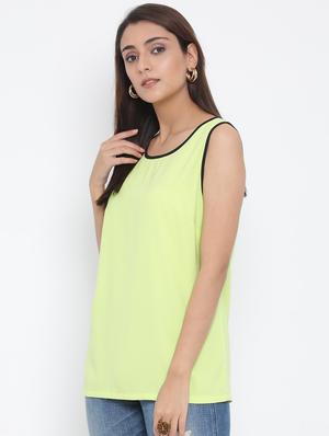 contrast bow enhanced top - 17074139 - Standard Image - 2