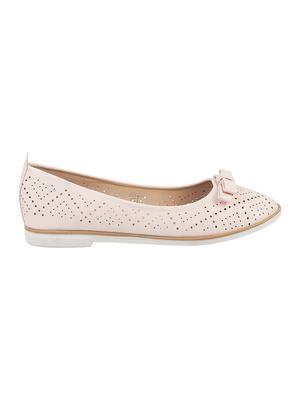 pink slip on ballerinas - 17074273 - Standard Image - 2