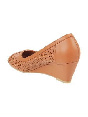 tan slip on sandals - 17074320 - Standard Image - 3