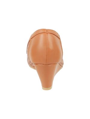 tan slip on sandals - 17074320 - Standard Image - 4