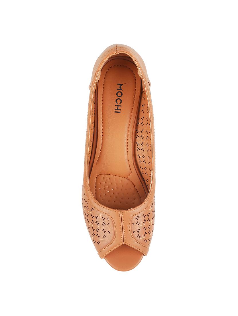 tan slip on sandals - 17074320 - Zoom Image - 5