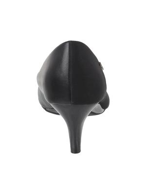 black slip on pumps - 17074321 - Standard Image - 4