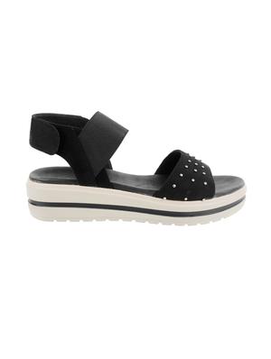 black back strap sandals - 17074340 - Standard Image - 2