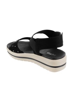 black back strap sandals - 17074340 - Standard Image - 3