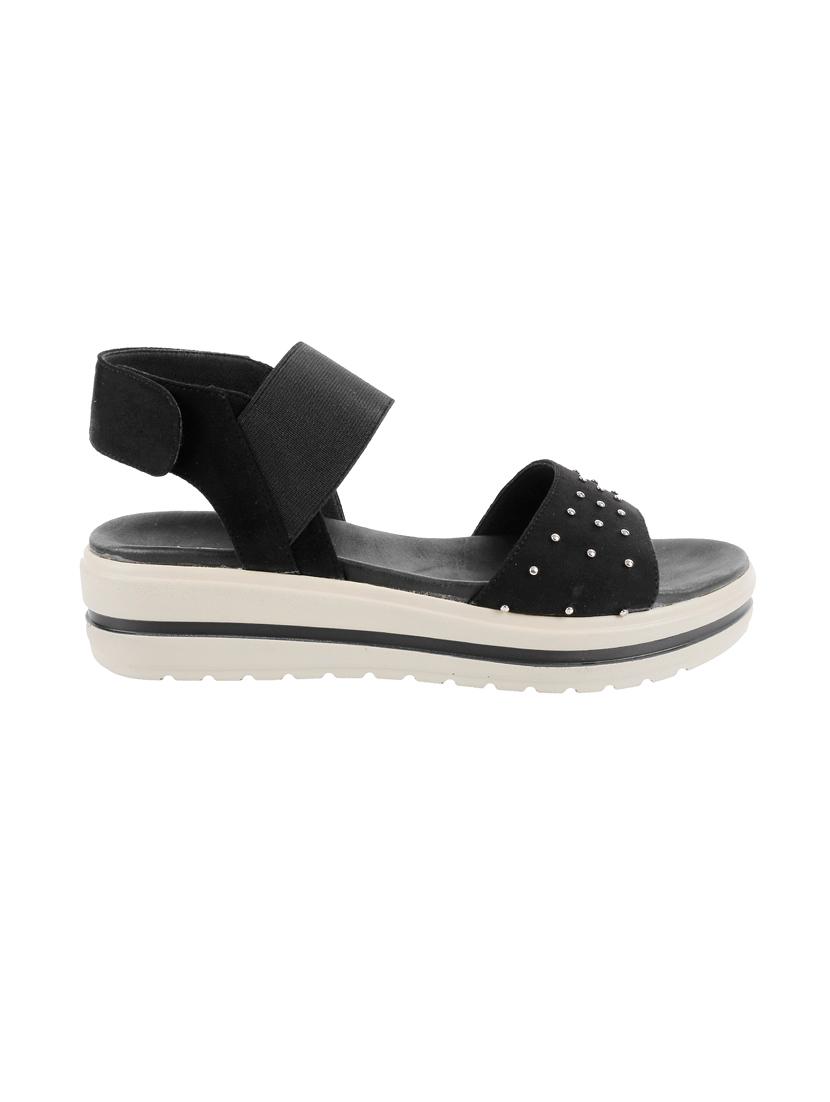 black back strap sandals - 17074340 - Zoom Image - 2