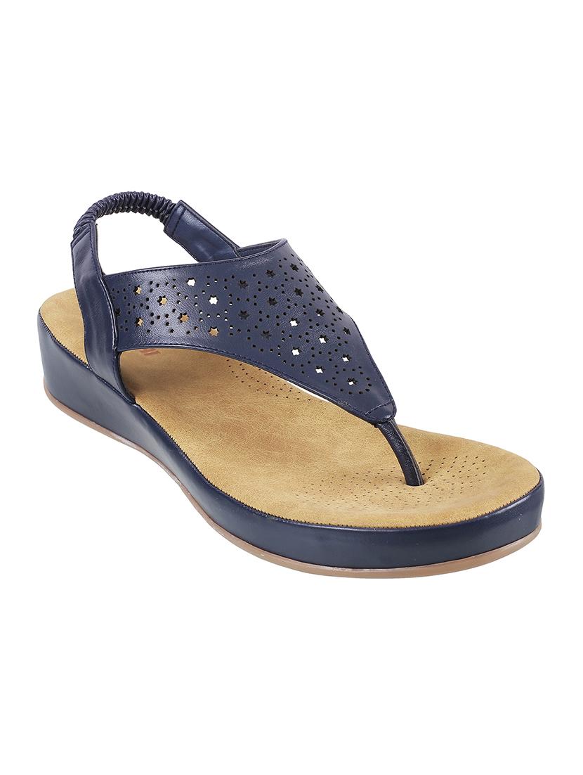 blue back strap wedges - 17074366 - Zoom Image - 1