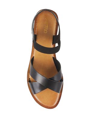 black back strap sandals - 17074388 - Standard Image - 4