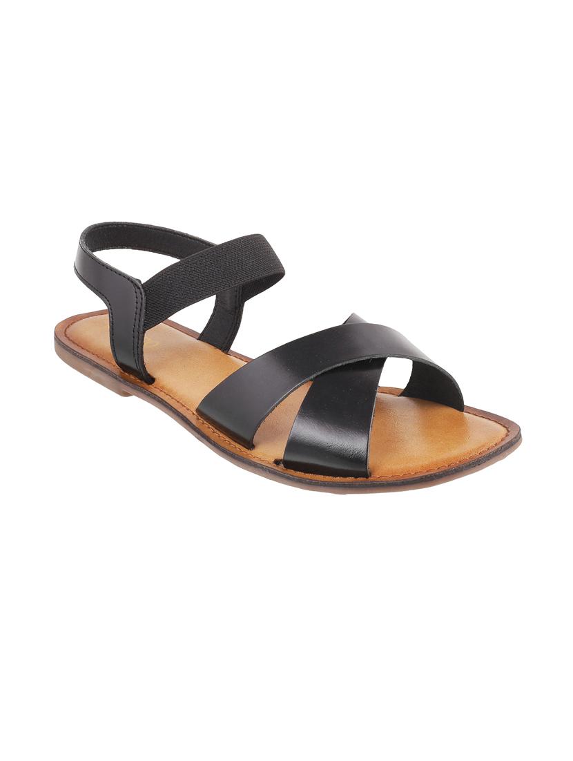 black back strap sandals - 17074388 - Zoom Image - 1