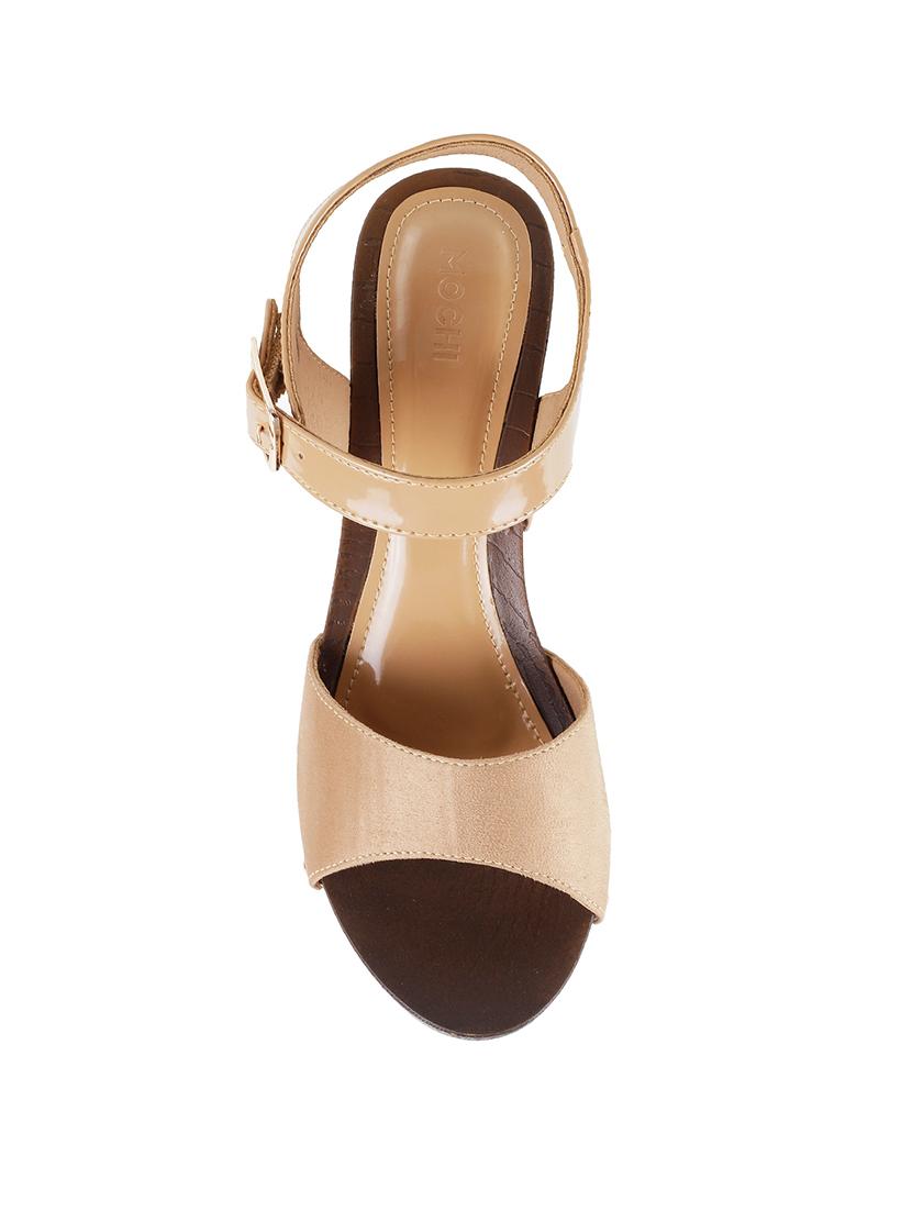 beige back strap sandals - 17074430 - Zoom Image - 5