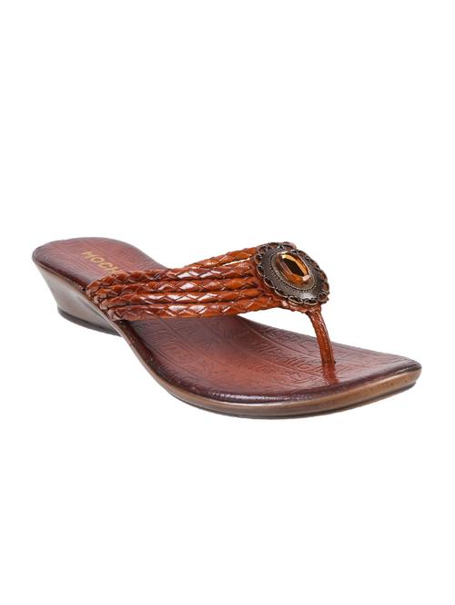 tan flat sandal - 17074631 - Standard Image - 1