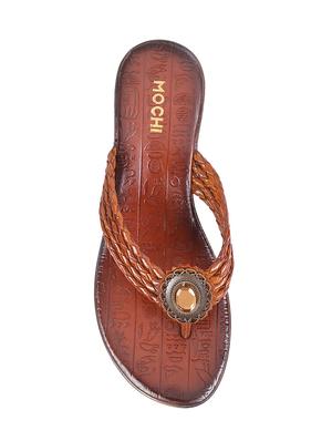 tan flat sandal - 17074631 - Standard Image - 4