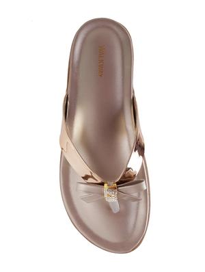 brown toe separator sandals - 17074647 - Standard Image - 4