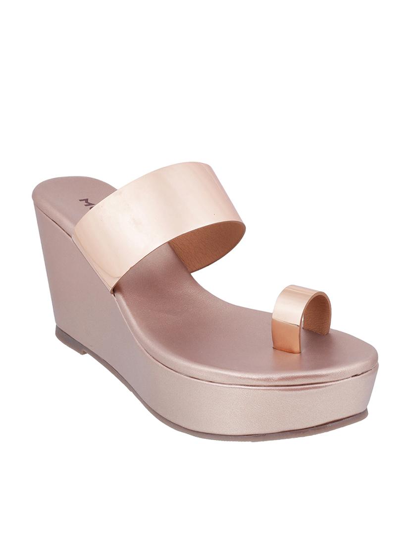 brown platforms wedges - 17074715 - Zoom Image - 1