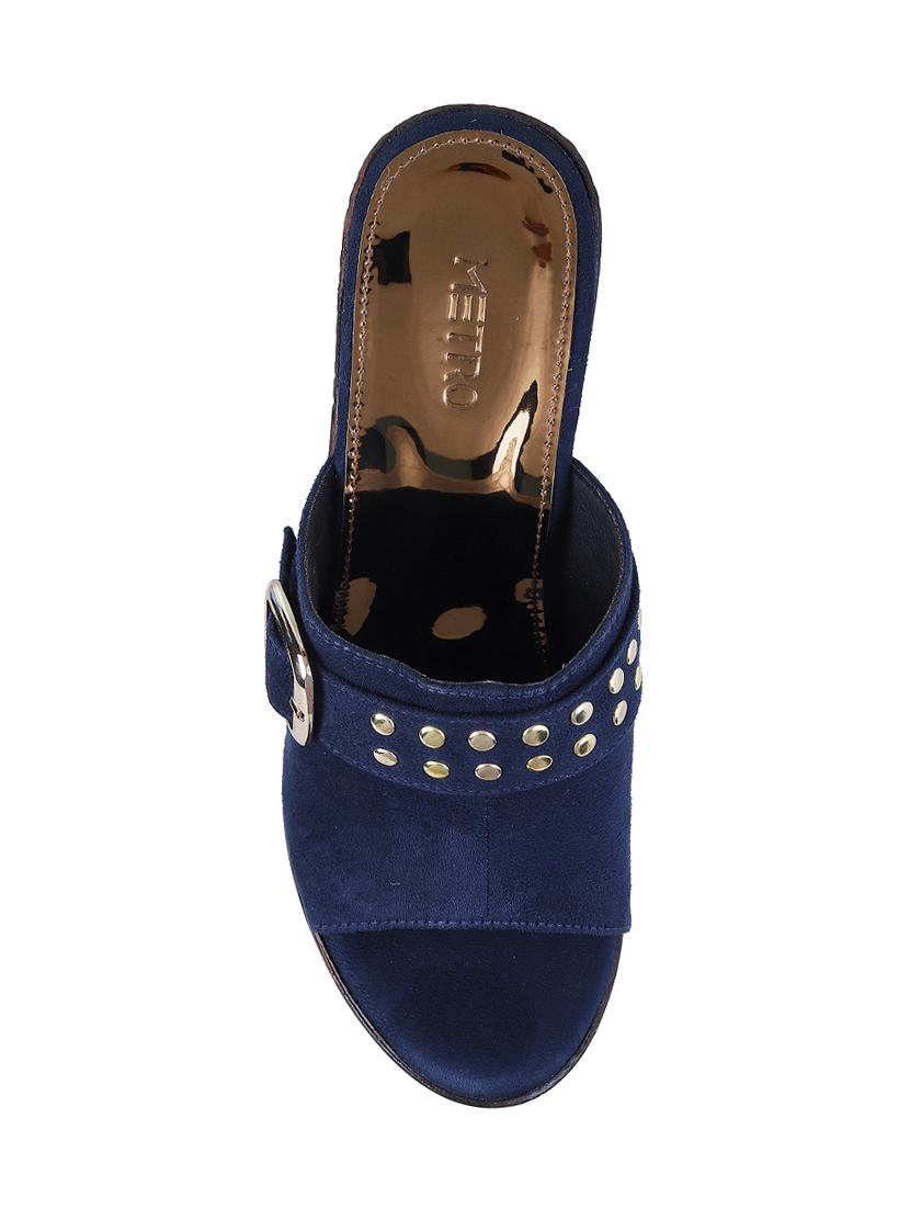 navy blue slip on wedge - 17074741 - Zoom Image - 4