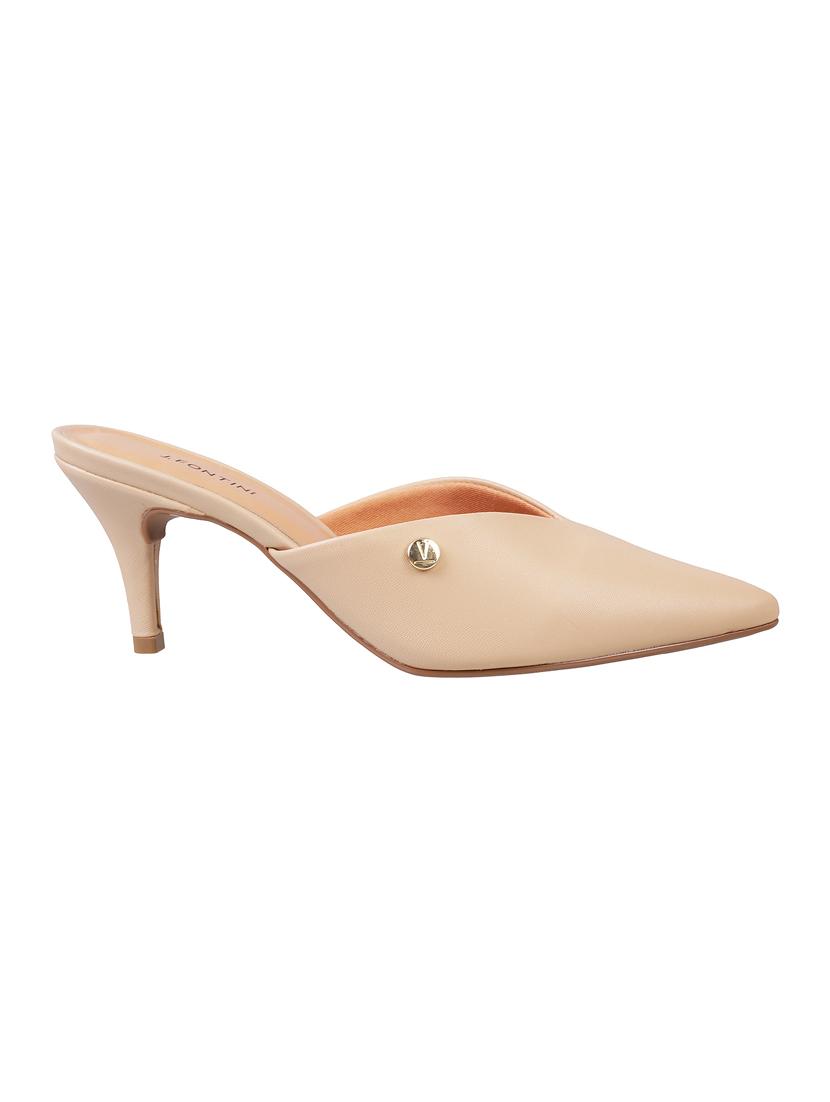 beige slip on pumps - 17074885 - Zoom Image - 2