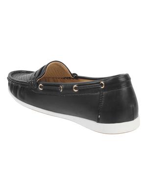black slip on loafers - 17075063 - Standard Image - 3