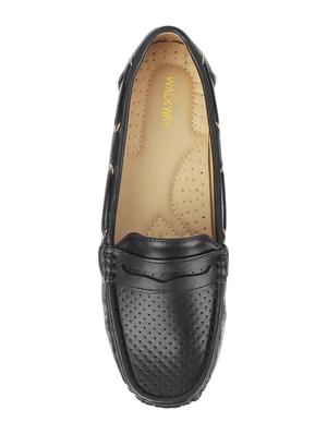 black slip on loafers - 17075063 - Standard Image - 4