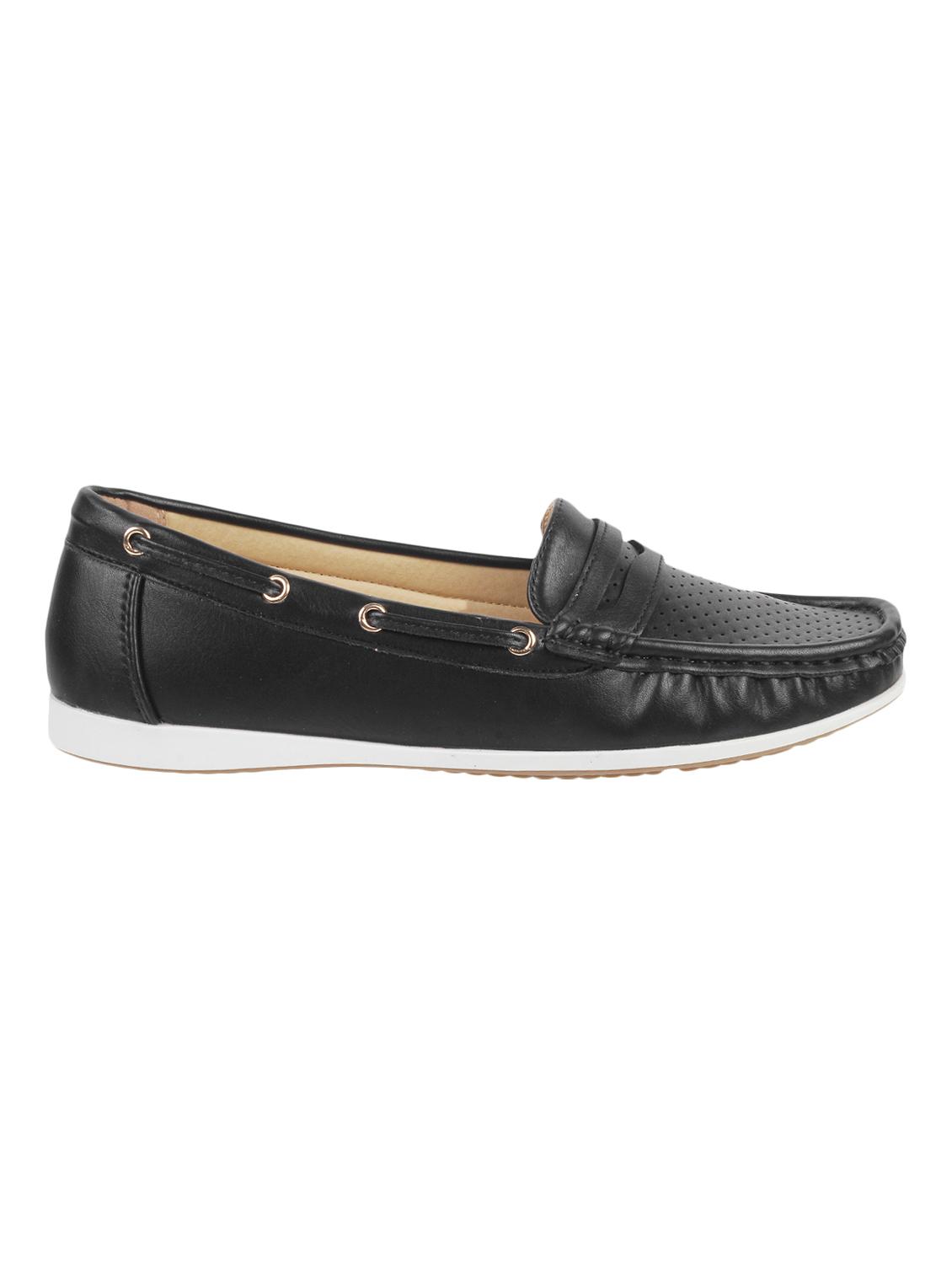 black slip on loafers - 17075063 - Zoom Image - 2