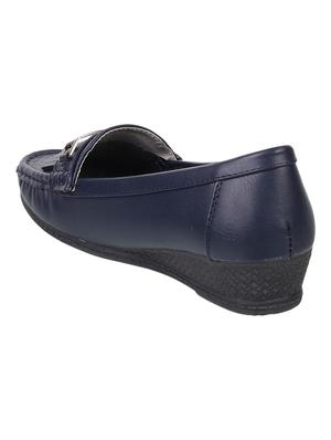 blue slip on loafers - 17075072 - Standard Image - 3