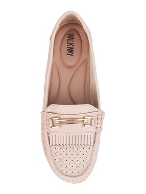 pink slip on loafers - 17075073 - Standard Image - 4