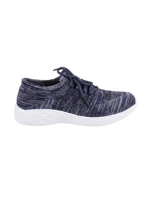 navy synthetic laceup sneakers - 17075095 - Standard Image - 2