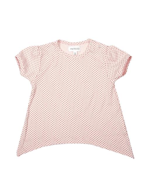 pink cotton aline tops & tee - 17075351 - Standard Image - 1