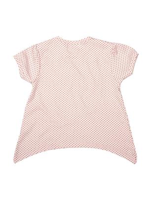 pink cotton aline tops & tee - 17075351 - Standard Image - 2