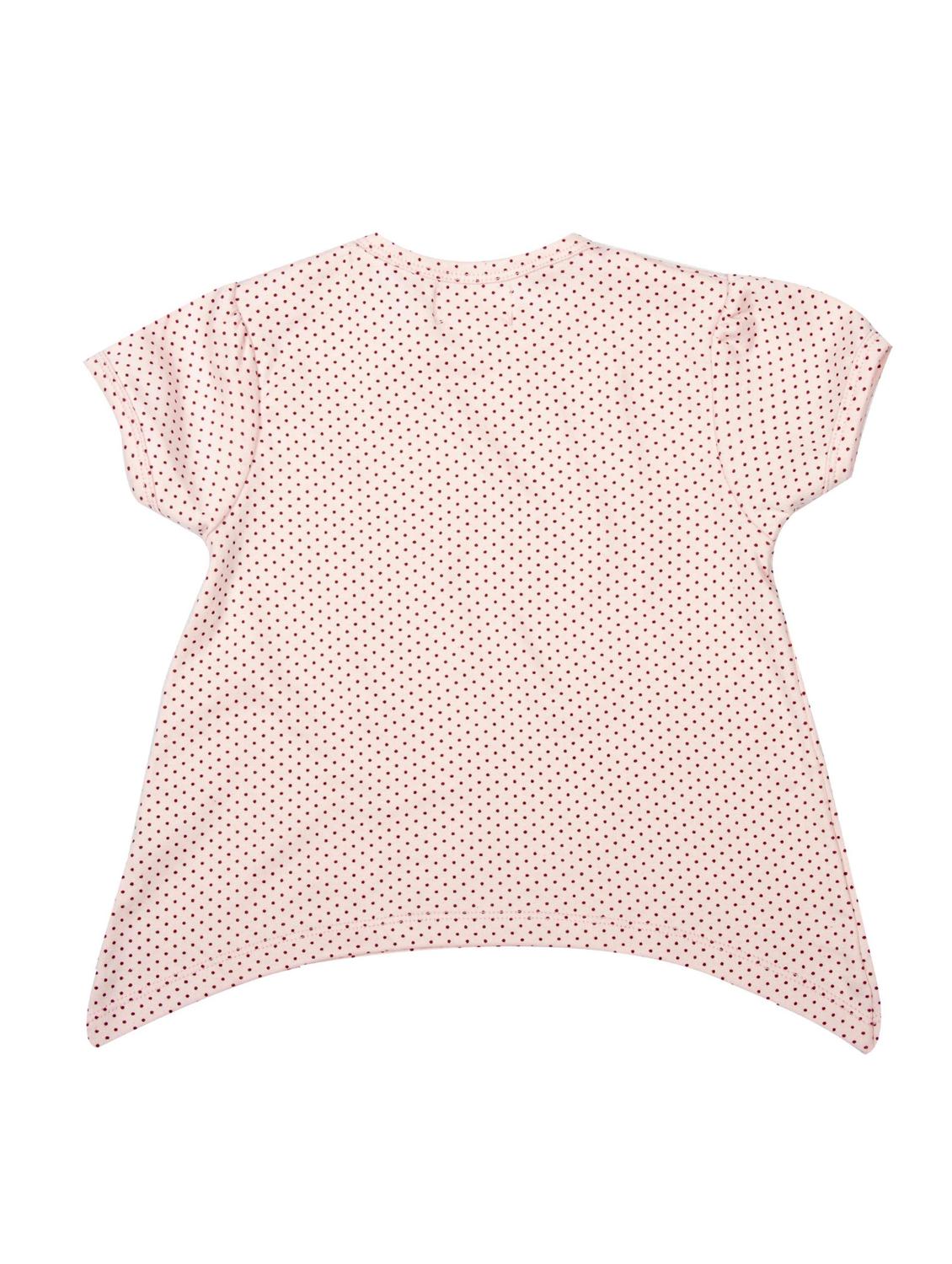 pink cotton aline tops & tee - 17075351 - Zoom Image - 2