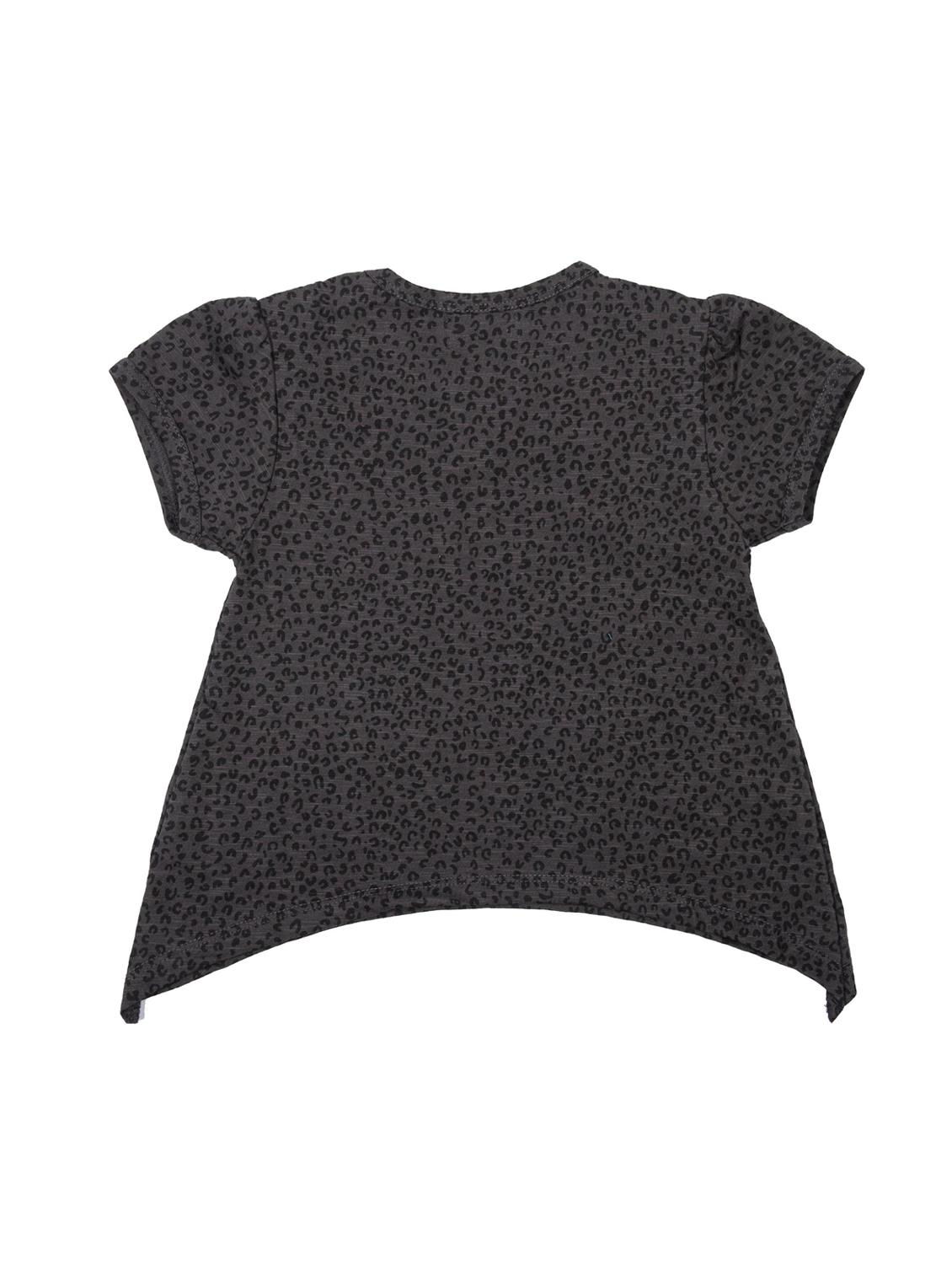grey cotton aline tops & tee - 17075354 - Zoom Image - 2