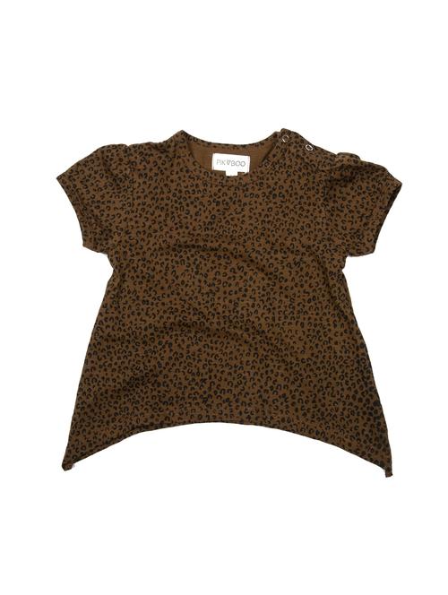 brown cotton aline tops & tee - 17075355 - Standard Image - 1