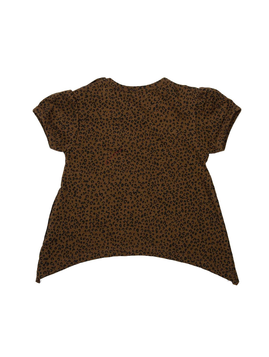 brown cotton aline tops & tee - 17075355 - Zoom Image - 2