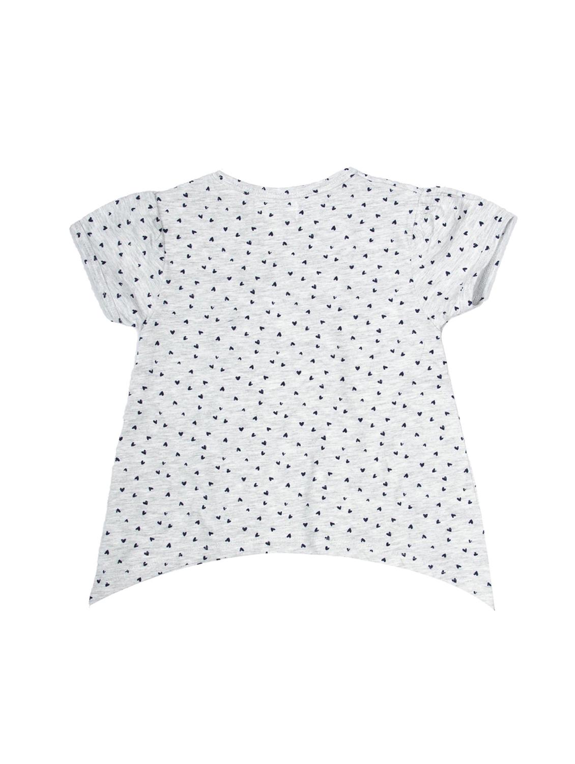 grey cotton aline tops & tee - 17075356 - Zoom Image - 2