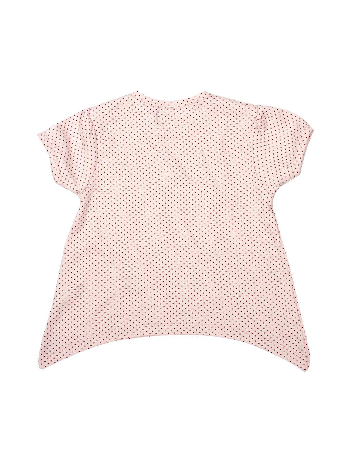 pink cotton aline tops & tee - 17075359 - Zoom Image - 2