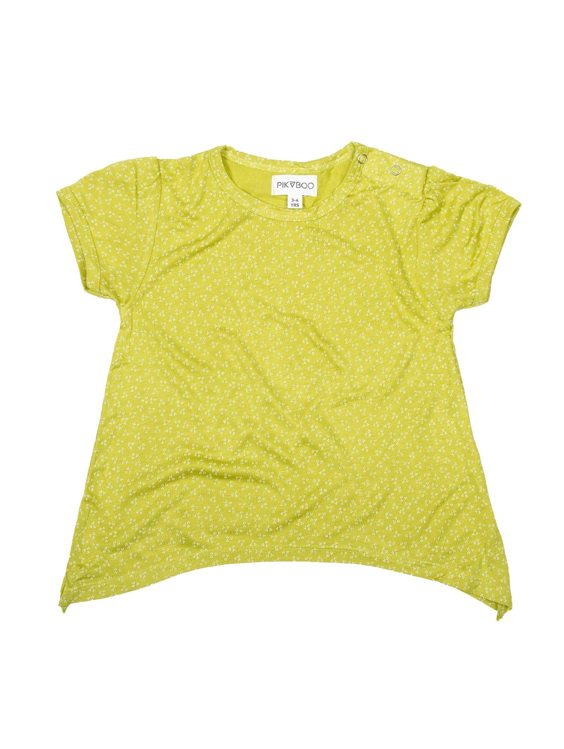 green cotton aline tops & tee - 17075361 - Zoom Image - 1