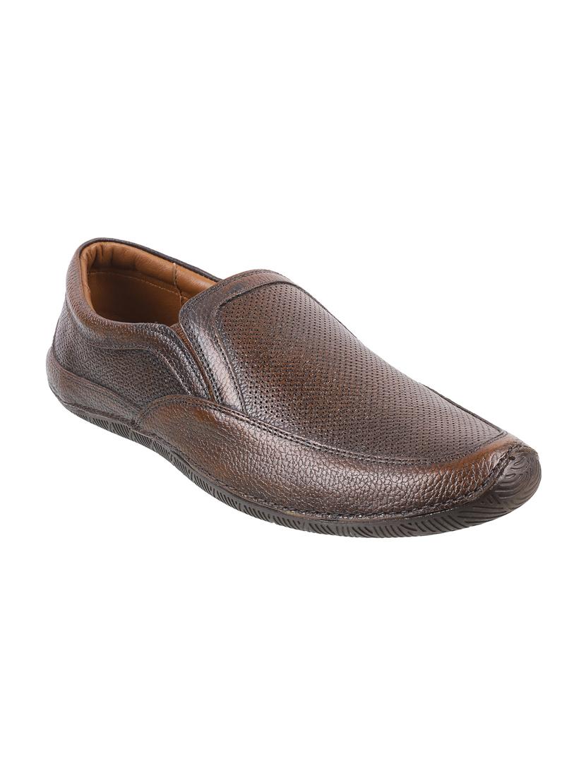 brown slip on shoes - 17075568 - Zoom Image - 1