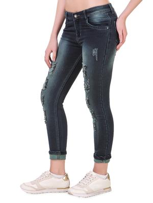 acid wash distressed jeans - 17075770 - Standard Image - 2