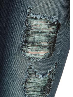 acid wash distressed jeans - 17075770 - Standard Image - 6