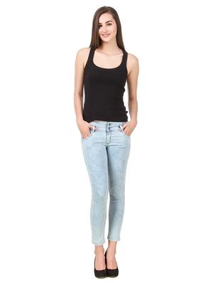 mid rise acid washed jeans - 17075781 - Standard Image - 4