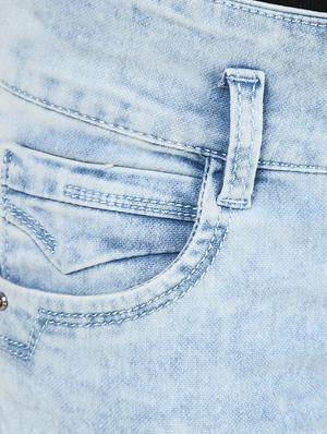 mid rise acid washed jeans - 17075781 - Standard Image - 5