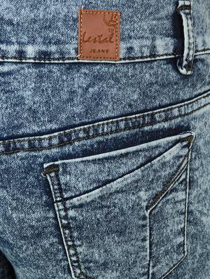 mid rise acid washed jeans - 17075782 - Standard Image - 5
