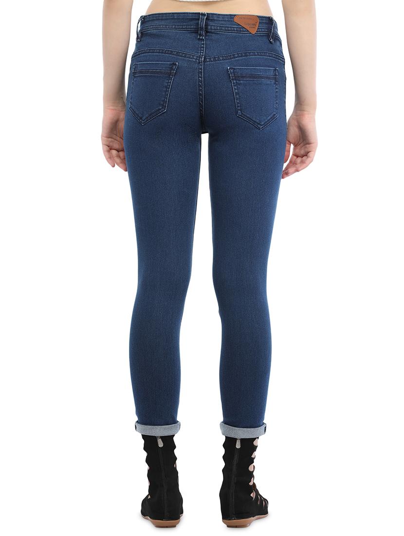 mid rise ripped jeans - 17075809 - Zoom Image - 3