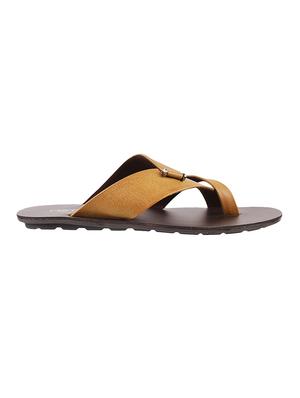 beige toe separator slippers - 17075968 - Standard Image - 2