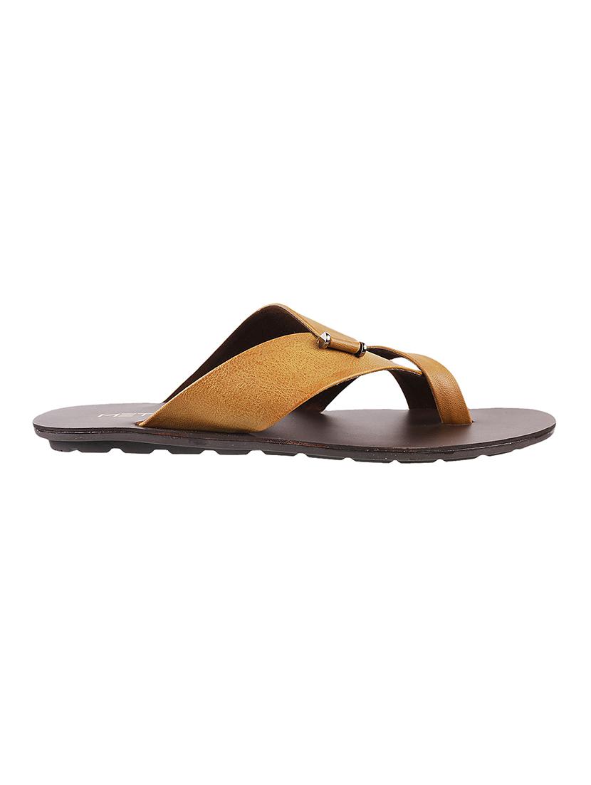 beige toe separator slippers - 17075968 - Zoom Image - 2