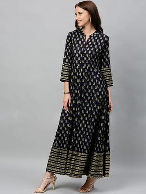 printed kurta dupatta set - 17076620 - Standard Image - 2