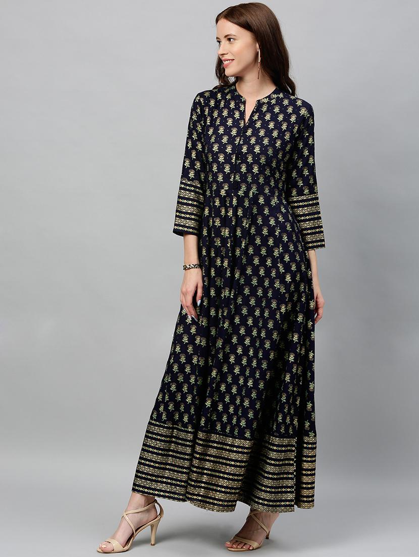 printed kurta dupatta set - 17076620 - Zoom Image - 2