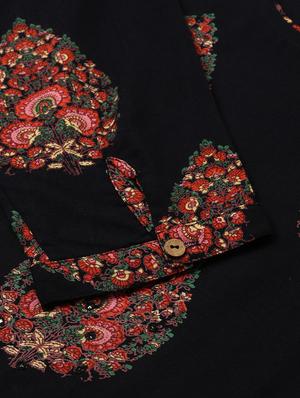 printed straight kurti - 17076641 - Standard Image - 6