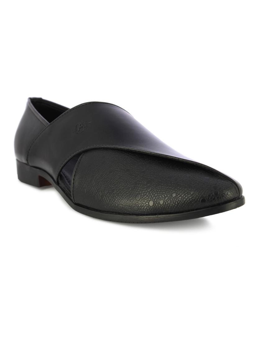 black slip on sandals - 17076713 - Zoom Image - 1