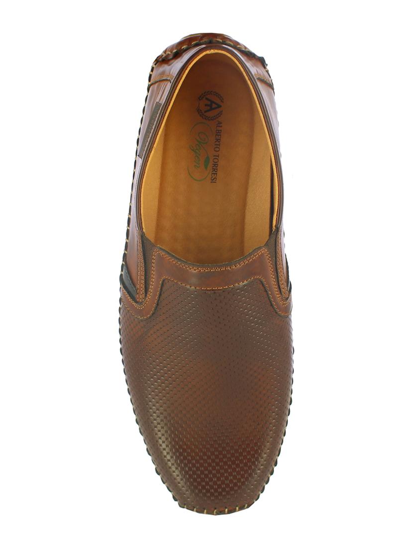 brown slip on sandals - 17076720 - Zoom Image - 4